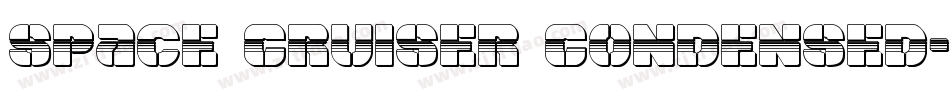 Space Cruiser Condensed字体转换
